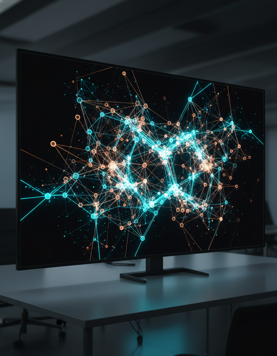 Лендинг NEURAL — AI-стартап з генеративним хіро